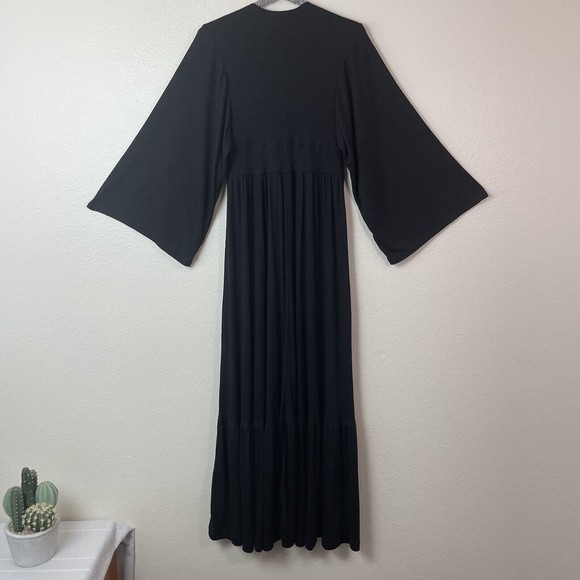 Free People FP Beach Endless Summer Noon Walking Maxi Dress Black XS - Picture 7 of 15